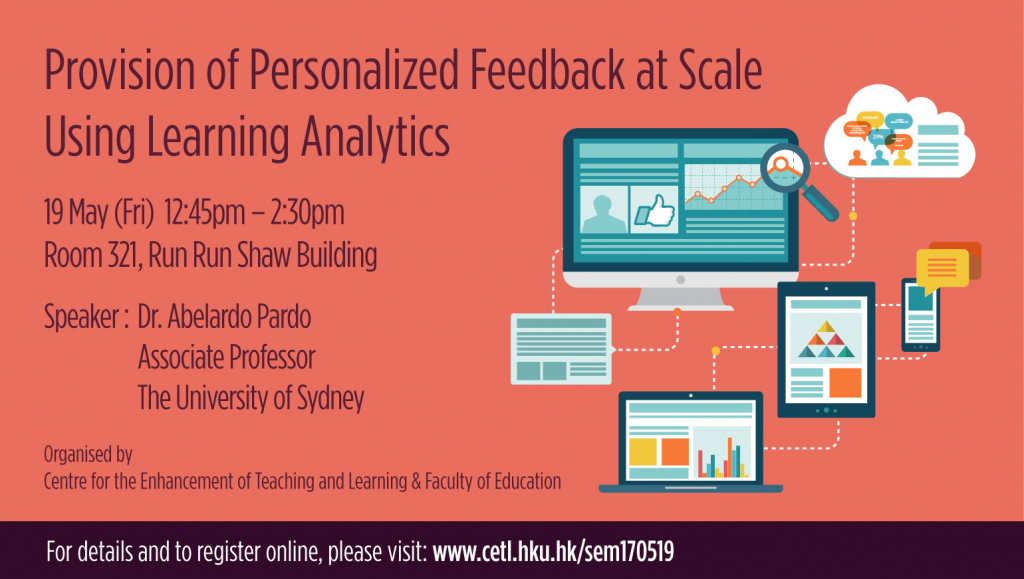 Provision of personalized feedback at scale using learning analytics