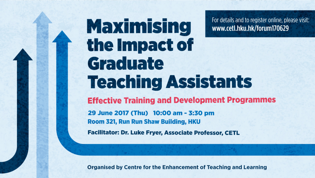 Maximising the Impact of Graduate Teaching Assistants - Effective Training and Development Programmes