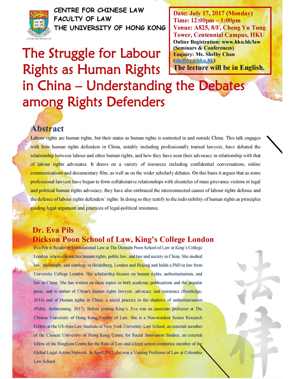 The Struggle for Labour Rights as Human Rights in China - Understanding the Debates among Rights Defenders