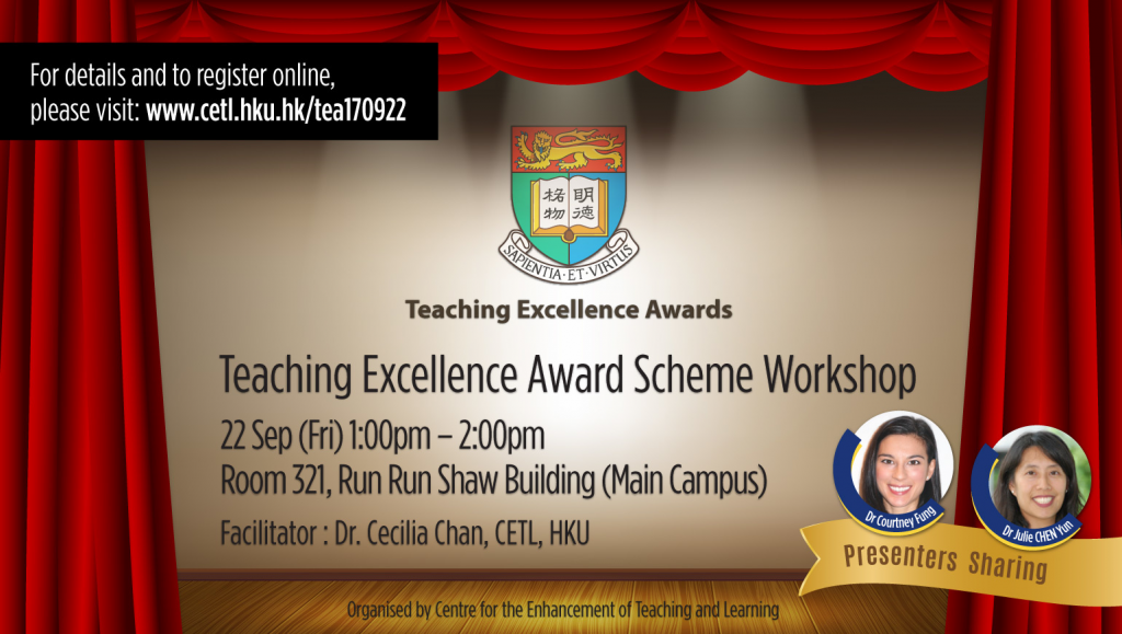 Teaching Excellence Award Scheme Workshop