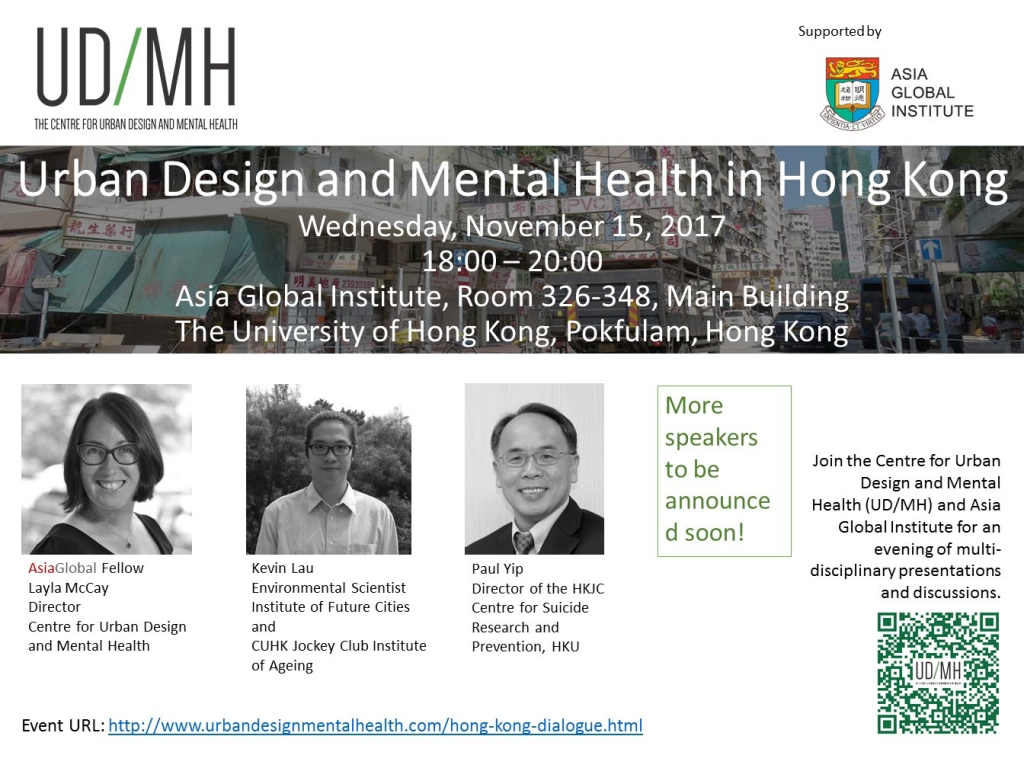 Urban Design and Mental Health in Hong Kong