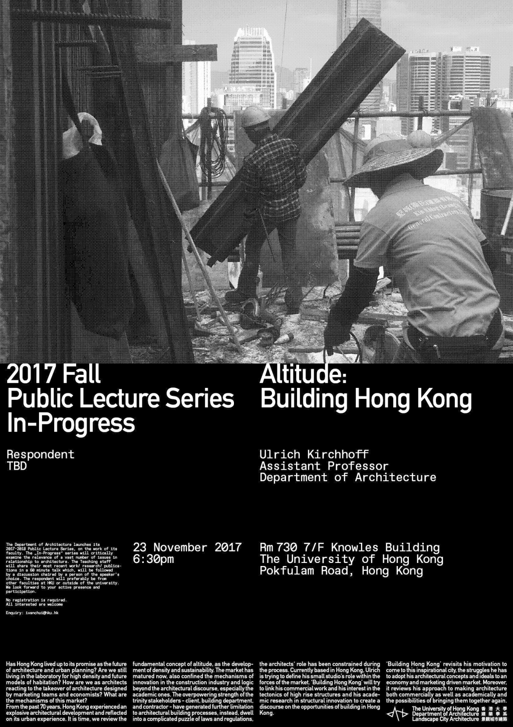 'Altitude: Building Hong Kong' by Ulrich Kirchhoff
