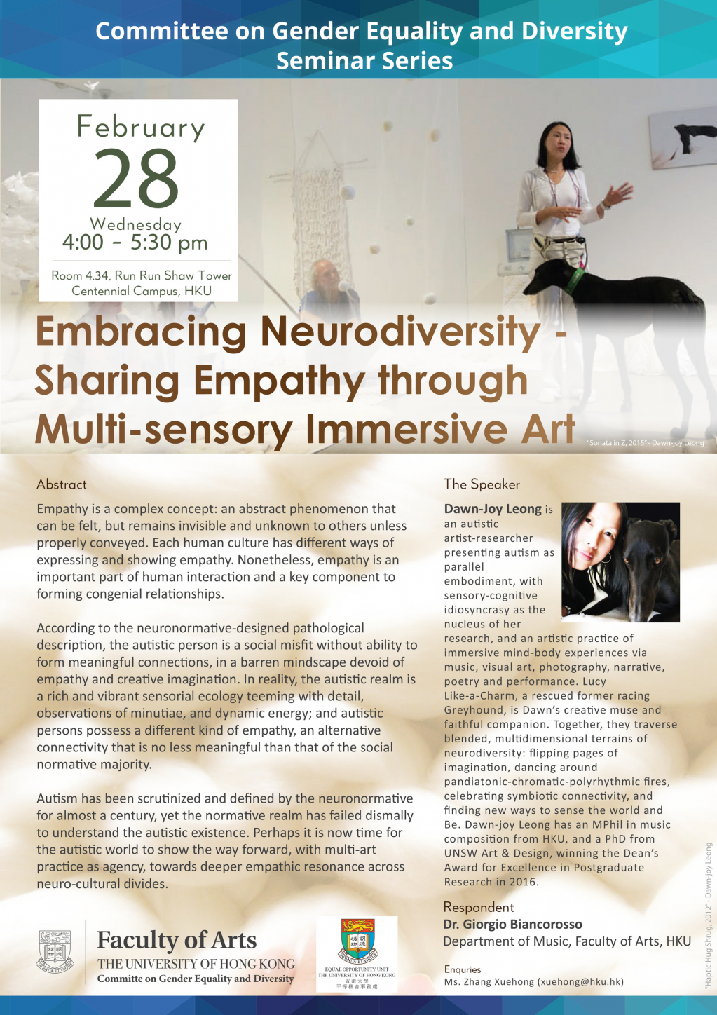 Embracing Neurodiversity - Sharing Empathy through Multi-sensory Immersive Art