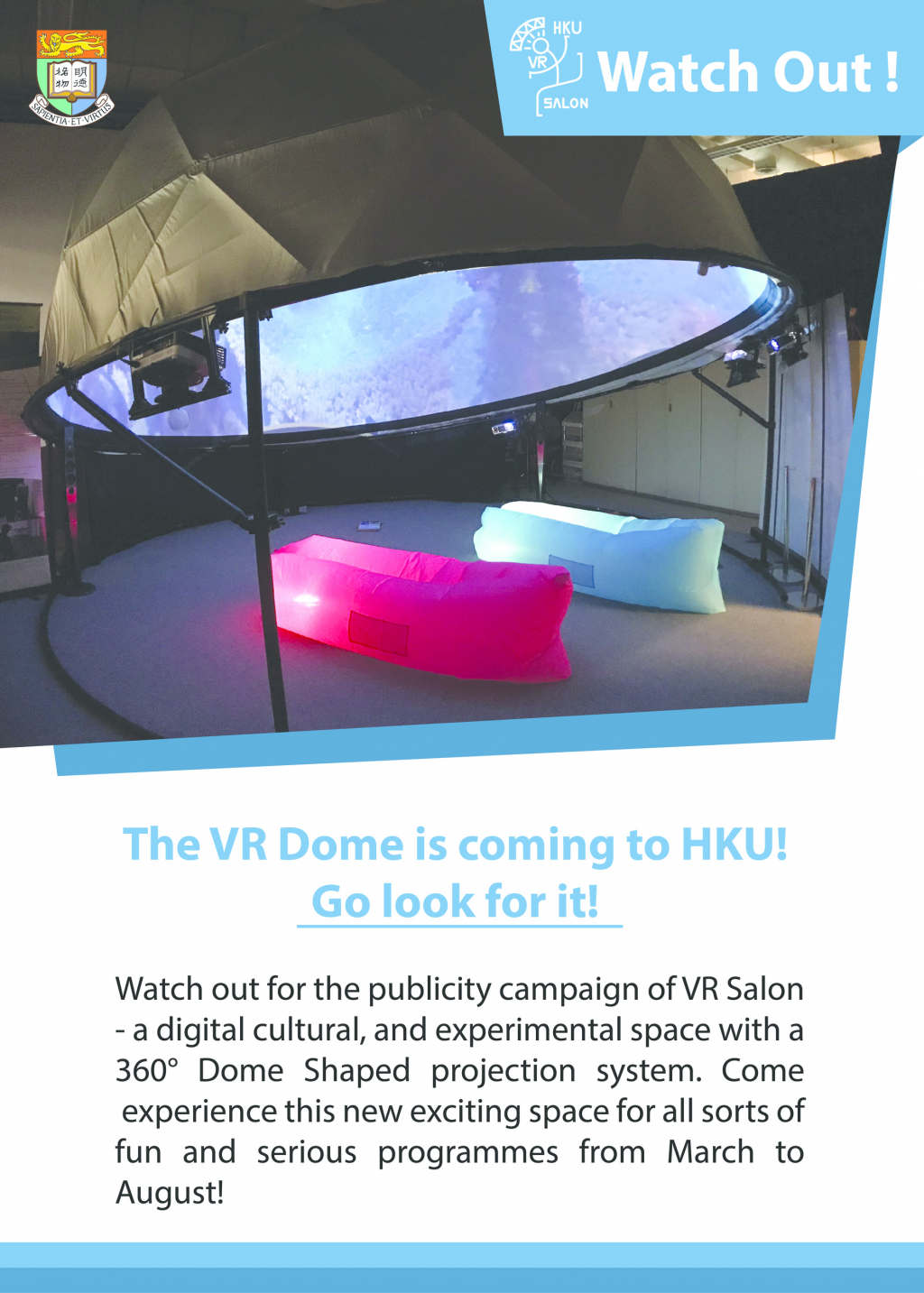 Where is the VR Dome?