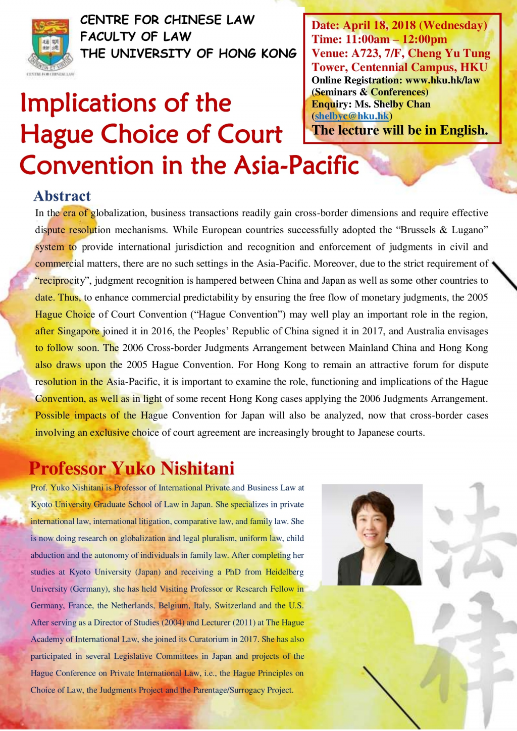 Implications of the Hague Choice of Court Convention in the Asia-Pacific