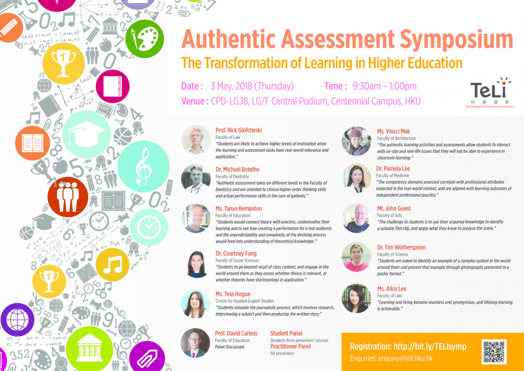 Authentic Assessment Symposium - The Transformation of Learning in Higher Education