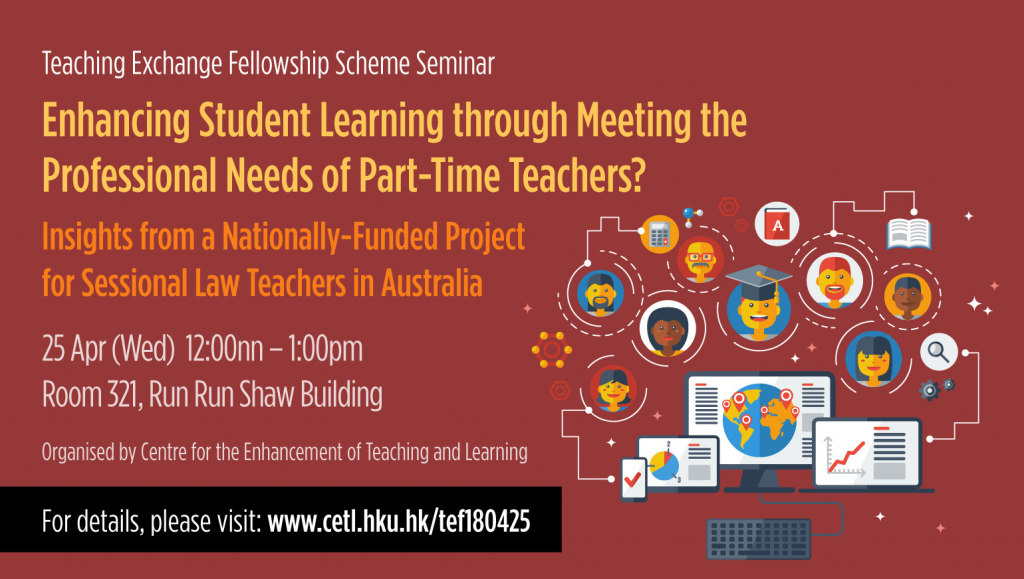 Enhancing Student Learning through Meeting the Professional Needs of Part-Time Teachers? Insights from a Nationally-Funded Project for Sessional Law Teachers in Australia