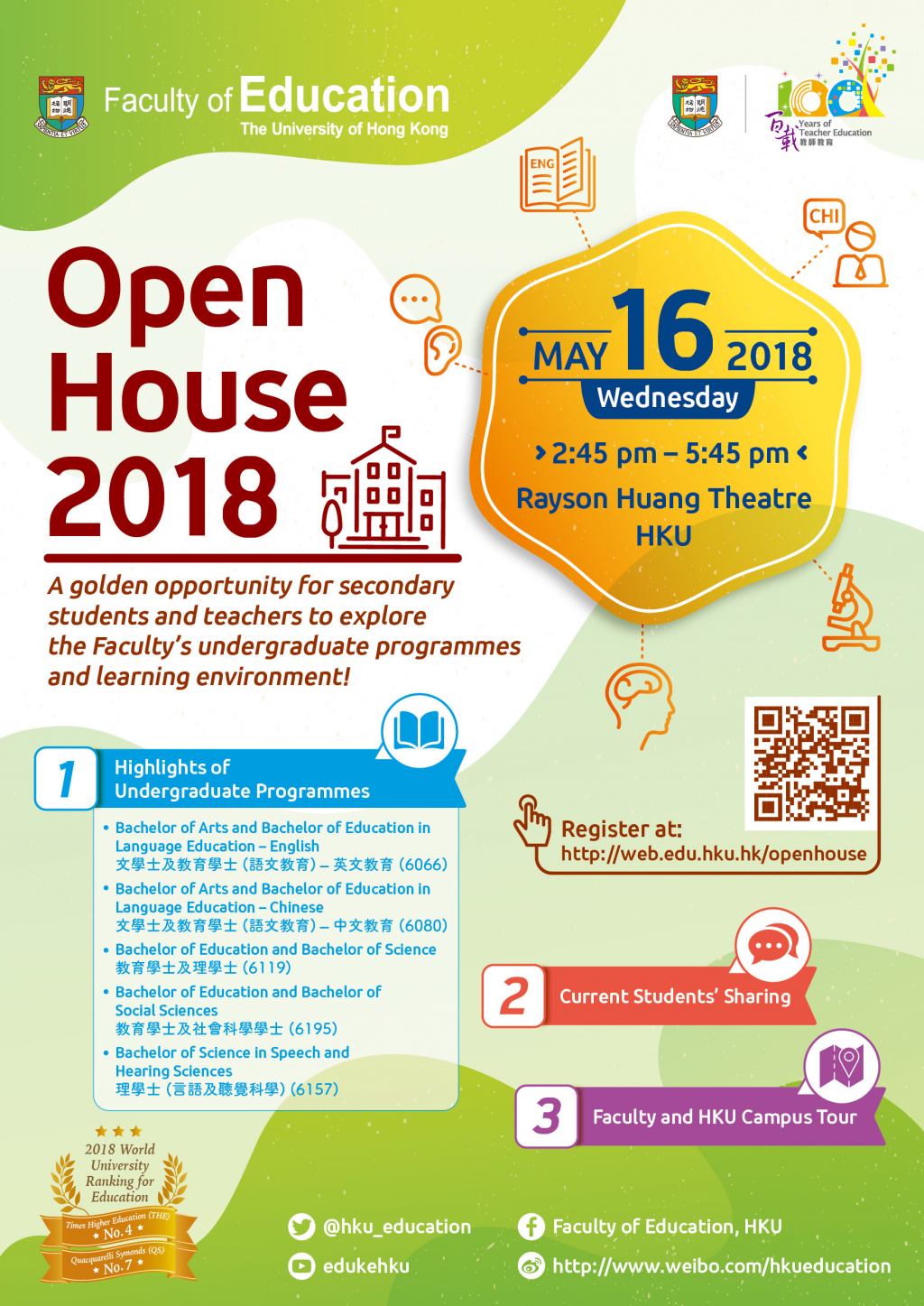Faculty of Education - Open House 2018