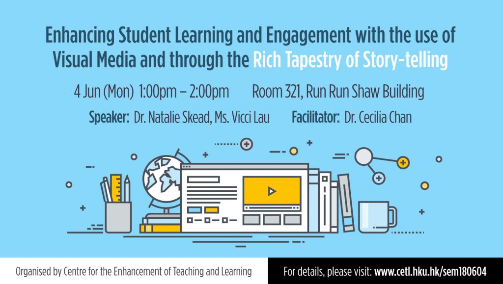 Enhancing Student Learning and Engagement with the use of Visual Media and through the Rich Tapestry of Story-telling