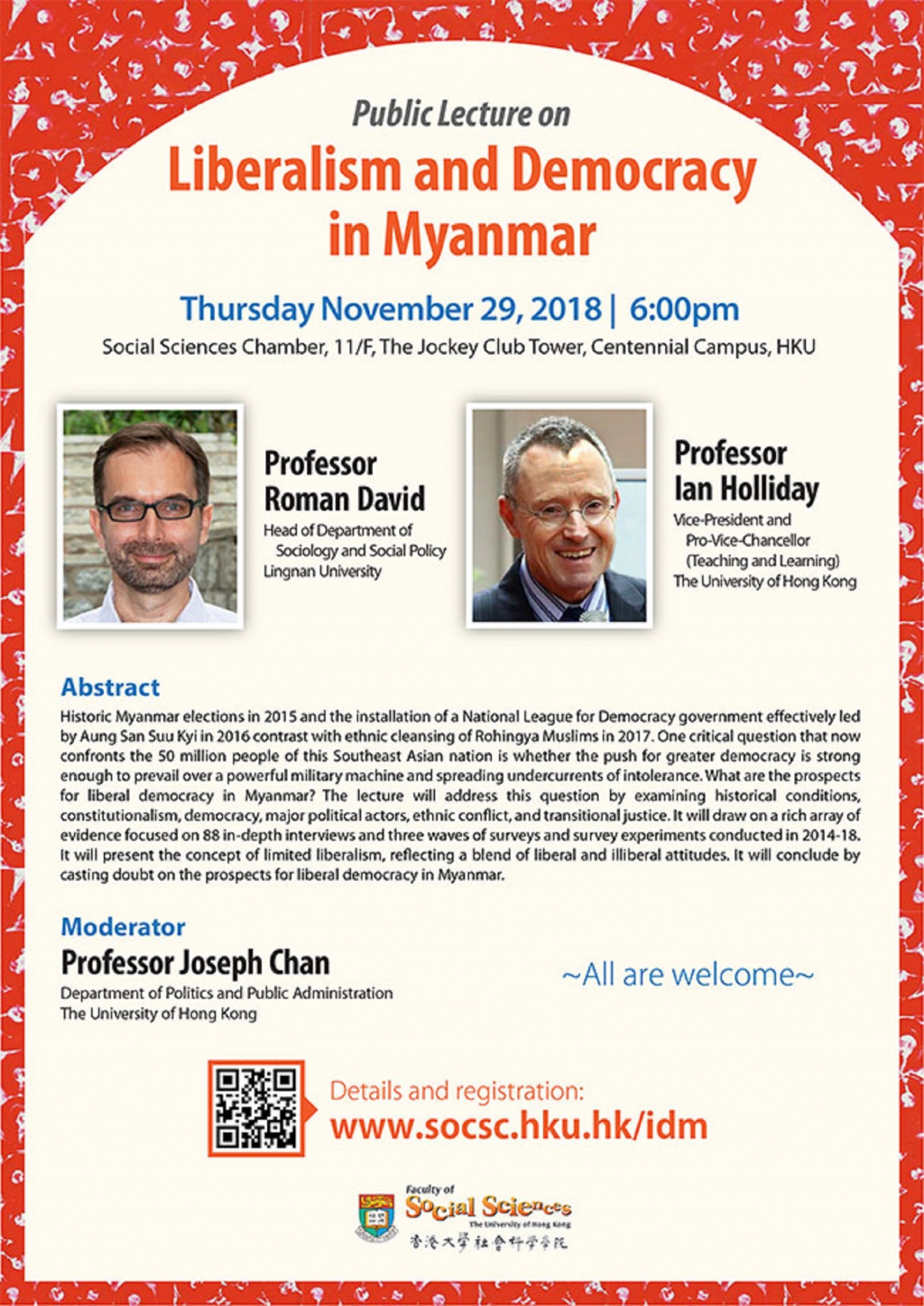Public Lecture on Liberalism and Democracy in Myanmar