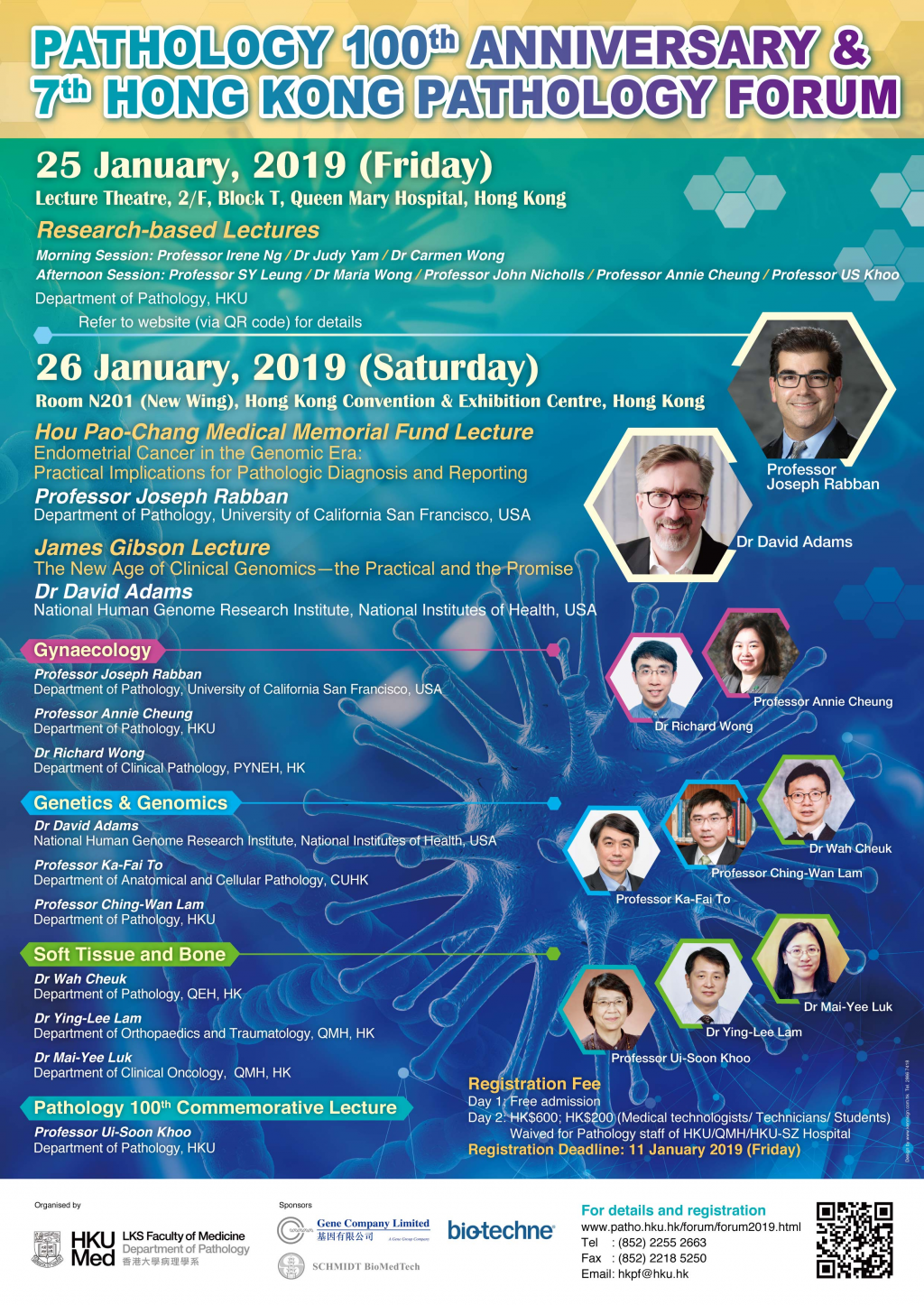 Pathology 100th Anniversary & 7th HK Pathology Forum