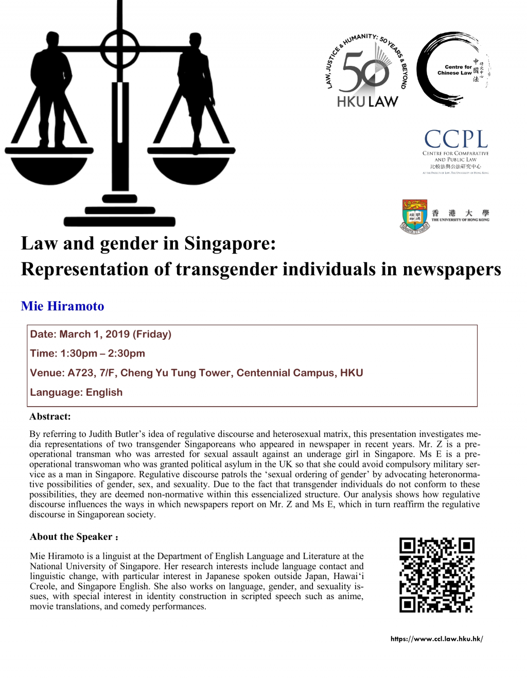 Law and gender in Singapore: Representation of transgender individuals in newspapers