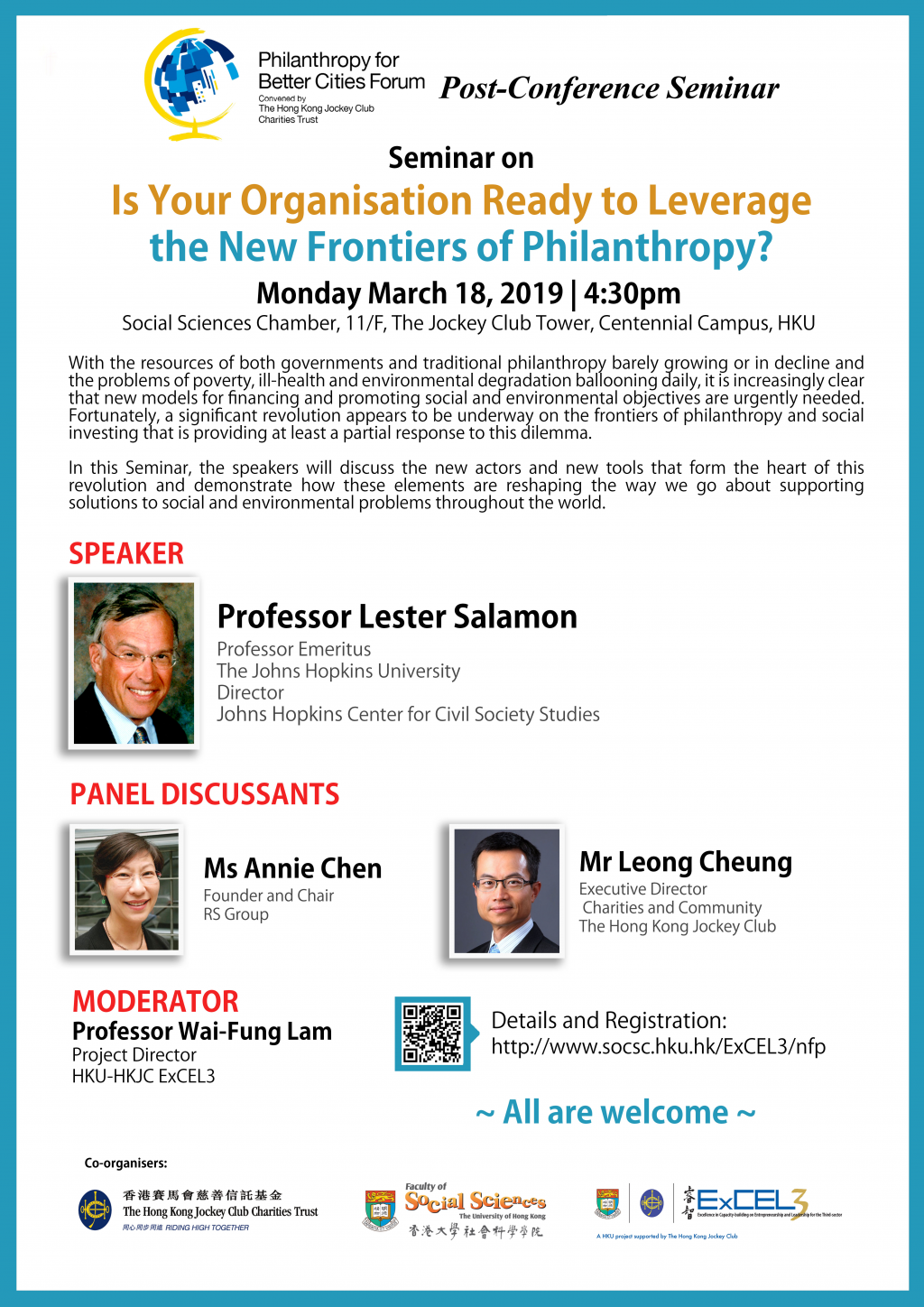 Philanthropy for Better Cities Forum Post-Conference Seminar: Is your Organisation Ready to Leverage the New Frontiers of Philanthropy?