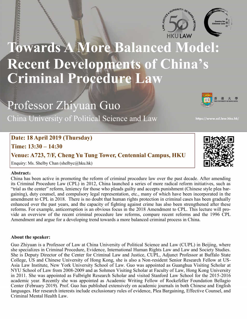 Towards A More Balanced Model: Recent Developments of China's Criminal Procedure Law