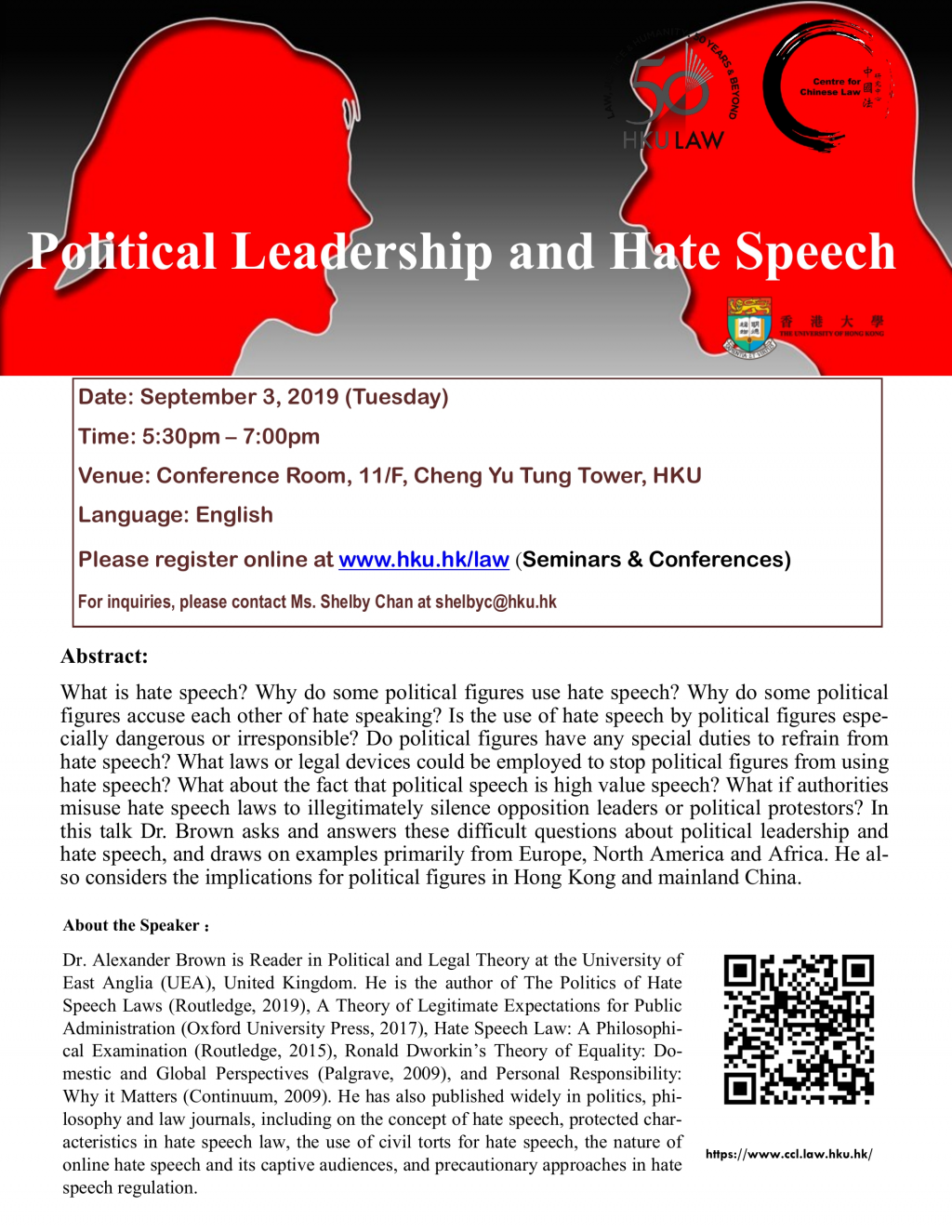 Political Leadership and Hate Speech