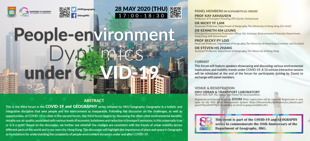 People-environment Dynamics under COVID-19