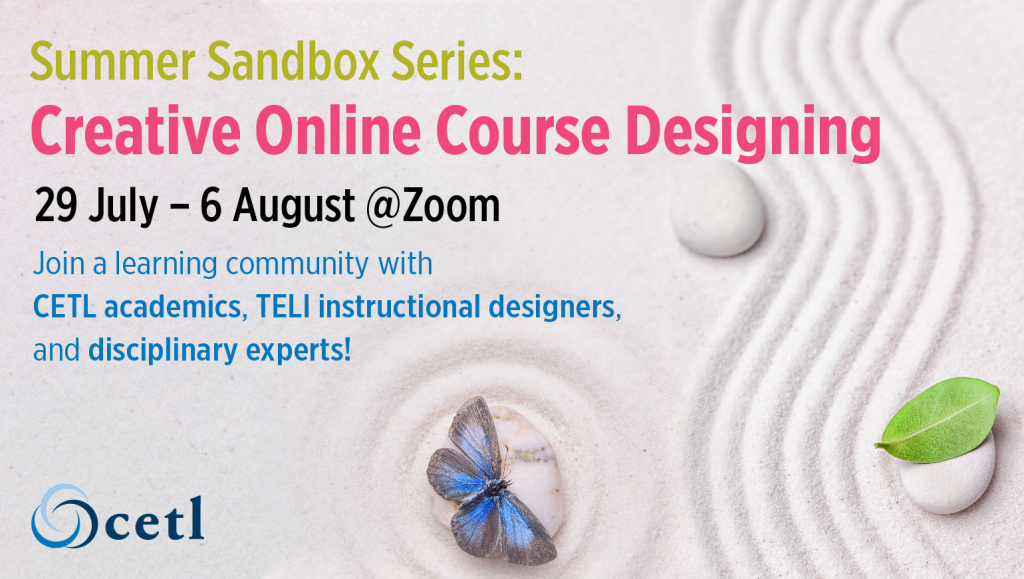 Summer Sandbox Series: Creative Online Course Designing