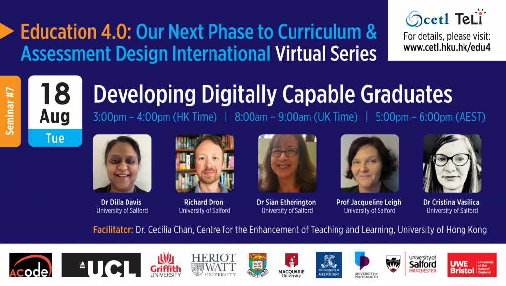 Seminar 7: Developing Digitally Capable Graduates