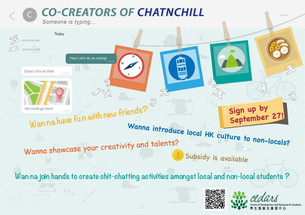 Recruitment of Co-creators of CHATnCHILL Programme