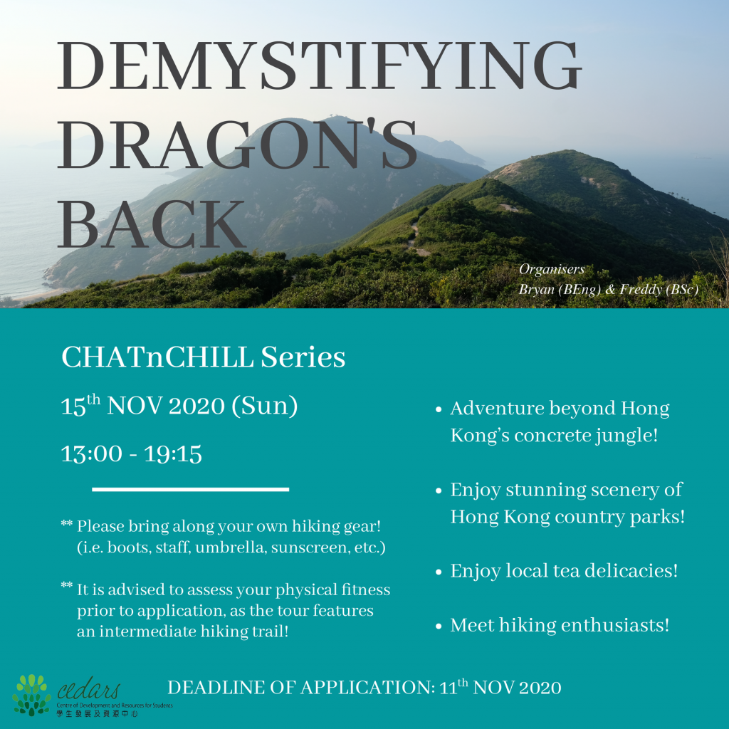 CHATnCHILL Series: Demystifying Dragon's Back 
