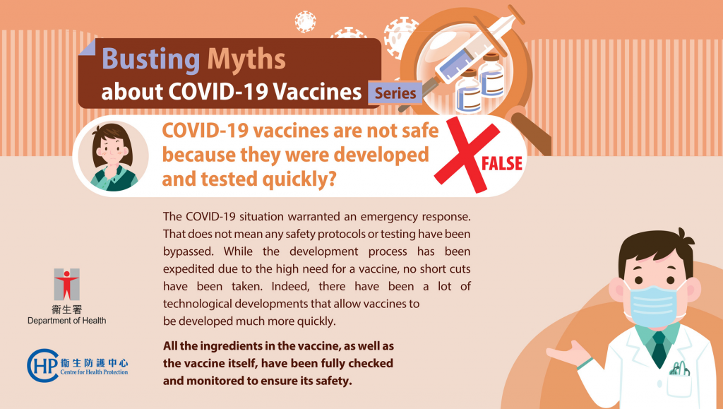 Busting Myths about COVID-19 Vaccines Series 1-1