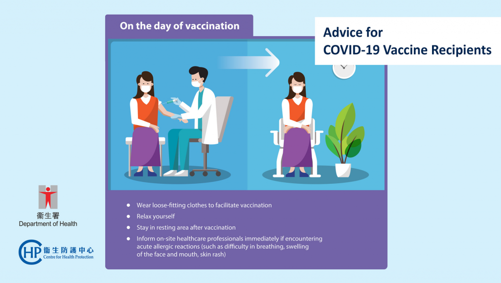 Advice for COVID-19 Vaccine Recipients