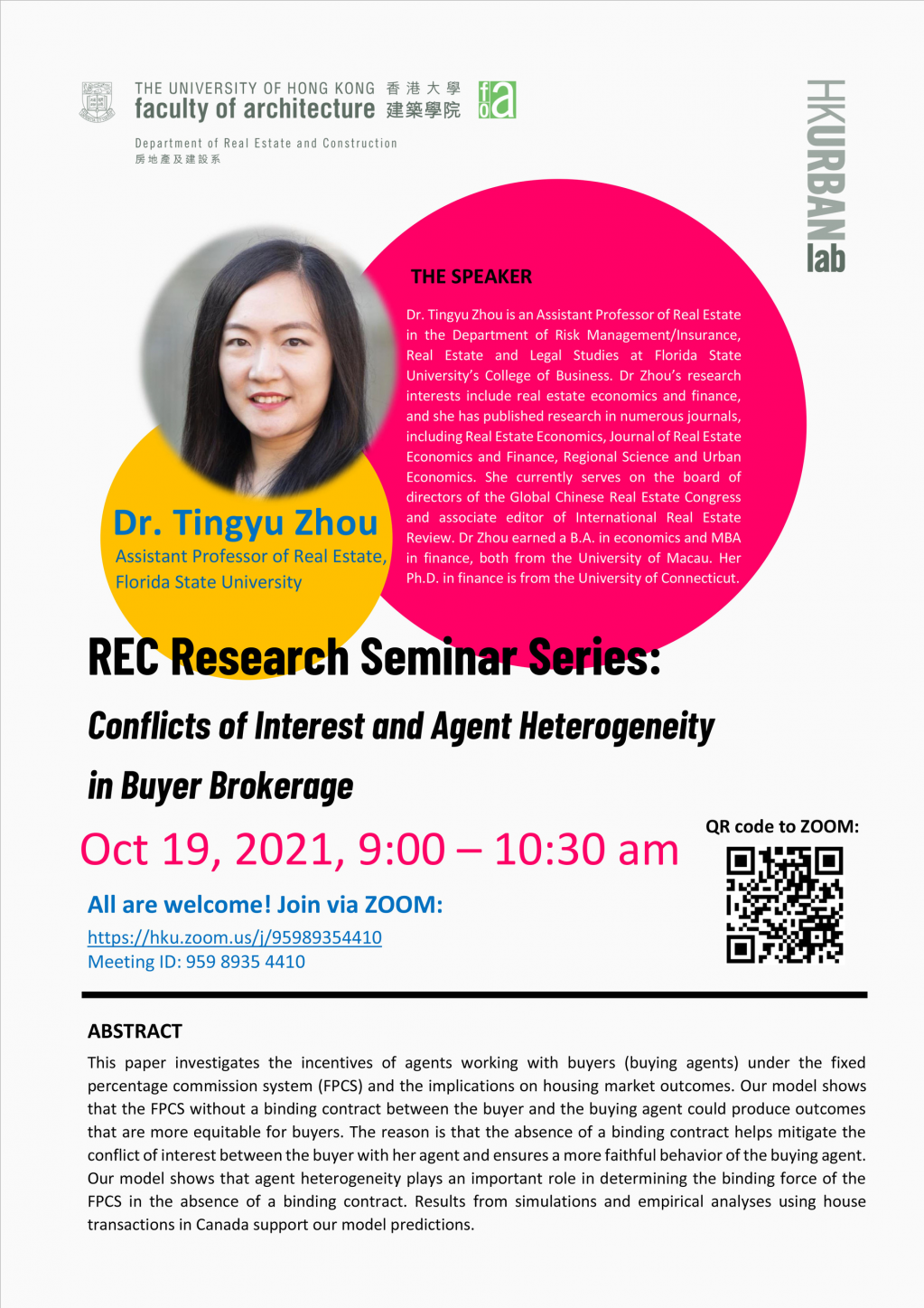 REC Research Seminar Series -