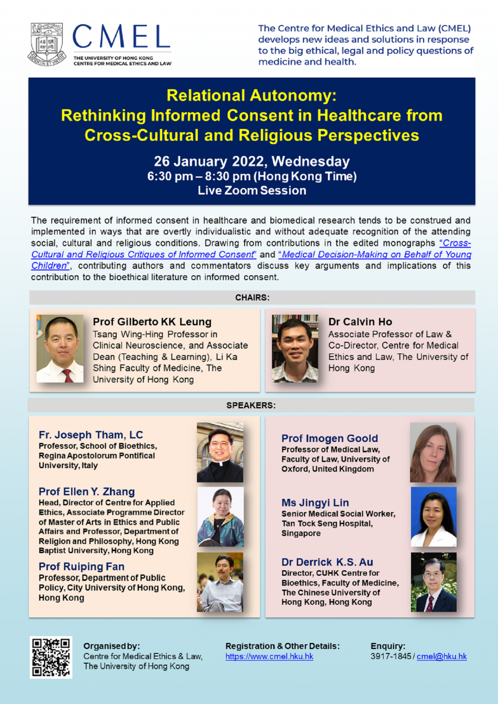 CMEL - Relational Autonomy: Rethinking Informed Consent in Healthcare from Cross-Cultural and Religious Perspectives