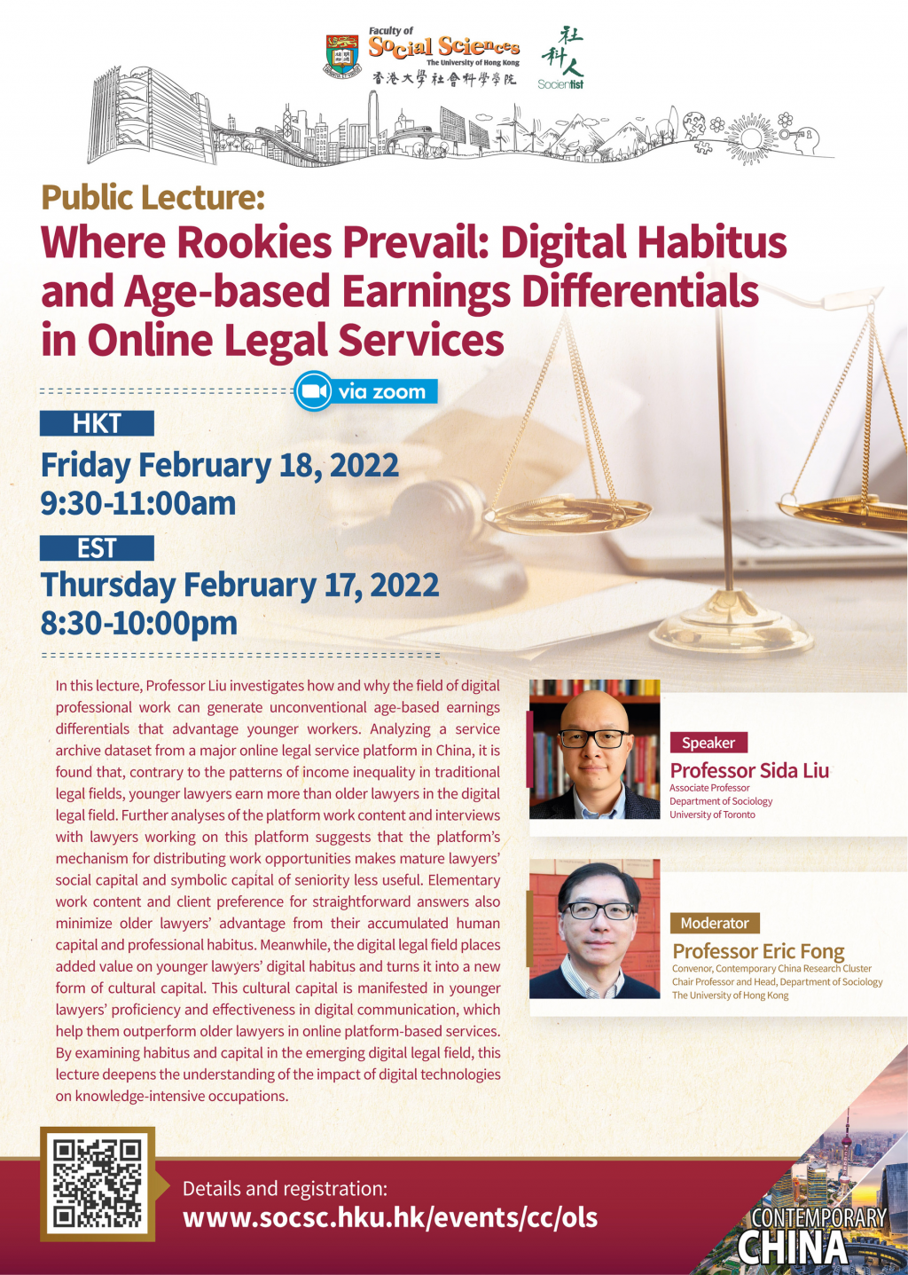 Where Rookies Prevail: Digital Habitus and Age-based Earnings Differentials in Online Legal Services (February 18, 9:30am)