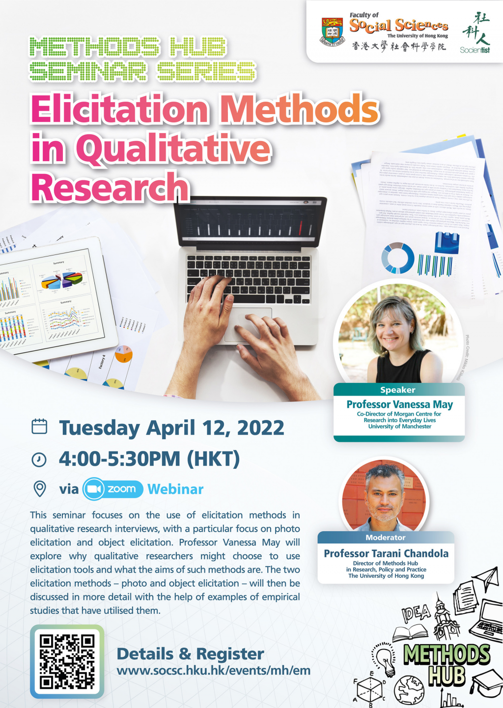 Methods Hub Seminar Series: Elicitation Methods in Qualitative Research (April 12, 4pm)