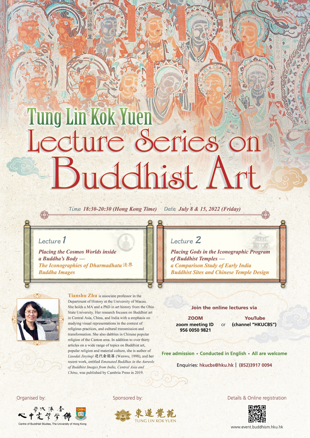 Professor Tianshu Zhu - Tung Lin Kok Yuen Online Lecture Series on Buddhist Art