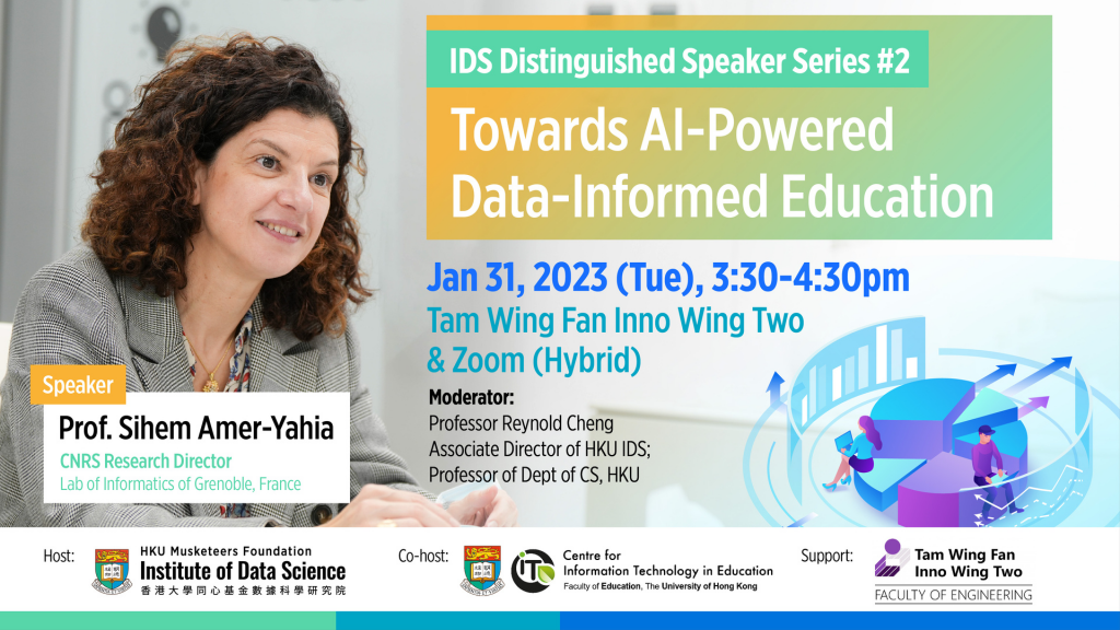 IDS Distinguished Speaker Series #2 by Prof Sihem Amer-Yahia on 