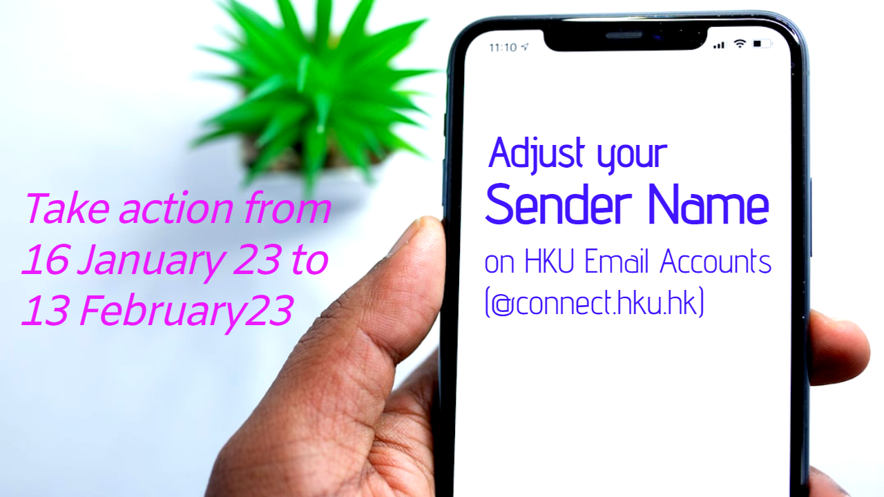 Sender Name on HKU Email Accounts&hellip;