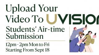 Students’ Air-time at U-Vision