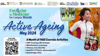 EIM Month - Active Ageing: free exercise activities all May 