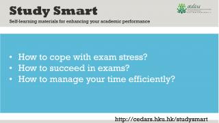 Study Smart Website
