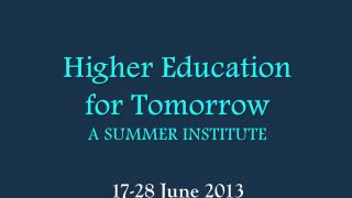 HKU Summer Institute for Higher Education 