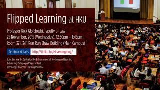 EPSU & CETL Seminar: Flipped Learning at HKU