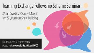 CETL Seminar: Grants for overseas reciprocal visits through Teaching Exchange Fellowship Scheme