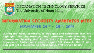 Information Security Awareness Week 2014