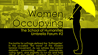 Umbrella Forum #2 - Women Occupying