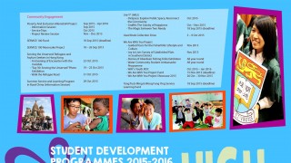 CEDARS - Student Development (2015-16 First Semester Programmes)