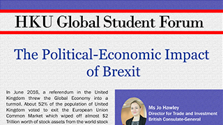 Global Student Forum: The Political-Economic Impact of Brexit