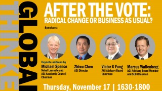 Register today for the inaugural Global Thinkers event!