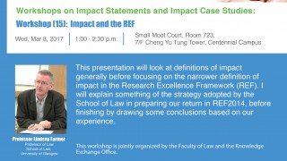 Impact Workshop (15): Impact and the REF