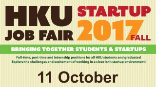 HKU Startup Job Fair 2017 Fall [11OCT 1230-1630 Loke Yew Hall]