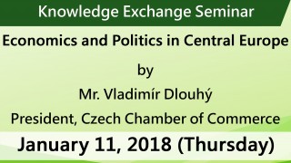 Seminar on Economics and Politics in Central Europe by Mr. Vladimír Dlouhý