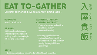 Do you wanna dine with a local family for cultural exchange?   Join us and be a Non-local Pal.