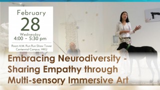 Embracing Neurodiversity - Sharing Empathy through Multi-sensory Immersive Art