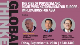 Join the Asia Global Institute's Global Thinkers event on global issues
